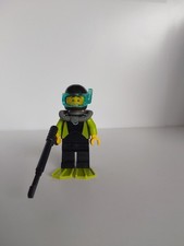 Lego Minifigure Male Scuba Diver + Speargun. Excellent Condition.