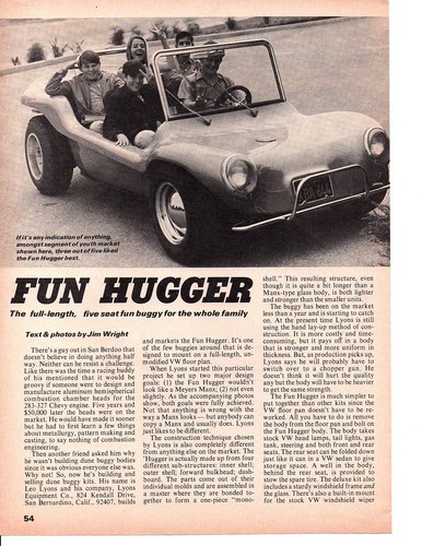 1969 fan hugger dune - dune, ~