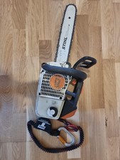 stihl ms200t chainsaw working