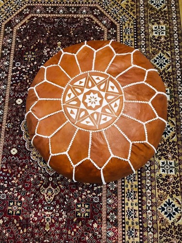 Retro pouffe boho - pouffe, unstuffed