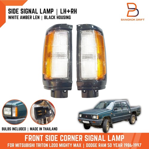 Black side corner indicator - side,