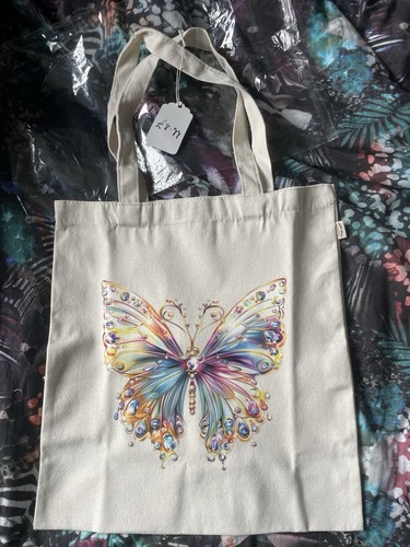 Tote bag butterfly front - tote,