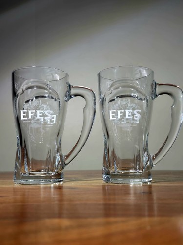Pair efes beer glass - pair,