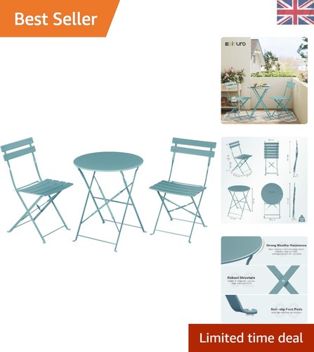 Folding garden furniture set - folding,