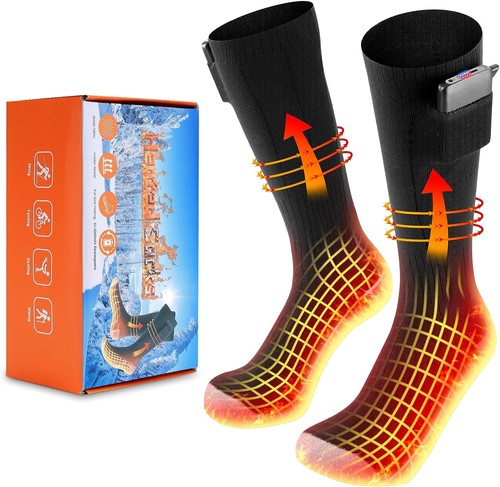 Rechargeable heated socks - rechargeable,