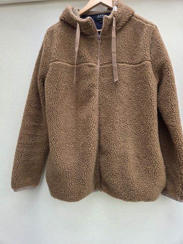 Mens fleece teddy - a.p.c,