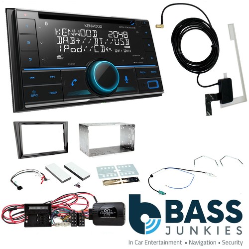 Kenwood double din - din, bluetooth