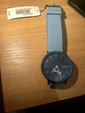 Skagen AAREN Unisex Wristwatch Light Blue SKW6509 NEW NO BOX/PAPER