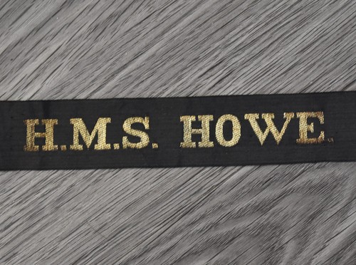 Royal navy cap tally ribbon - navy,