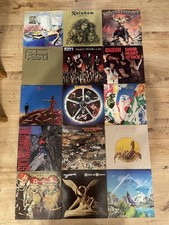 Rock Job lot x 15 Vinyl LP's UFO, Black Sabbath, Scorpions, Rainbow, VG - Ex++