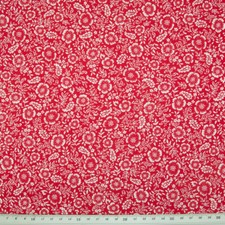 FLORAL COTTON FABRIC Rose &