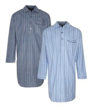 Mens Quality Nightshirt Cotton 2 colours available