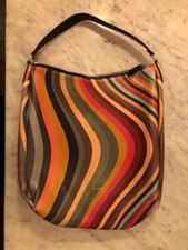 Paul Smith Women's Large Leather Swirl Satchel Bag
