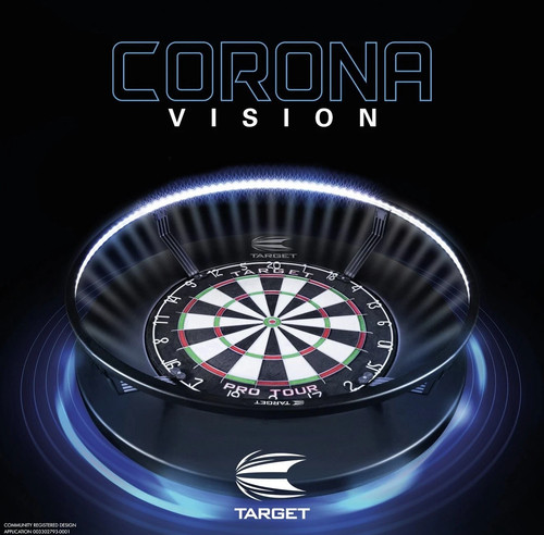 Target dartboard light - target, corona