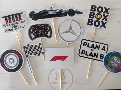 Formula one race car cake - car,