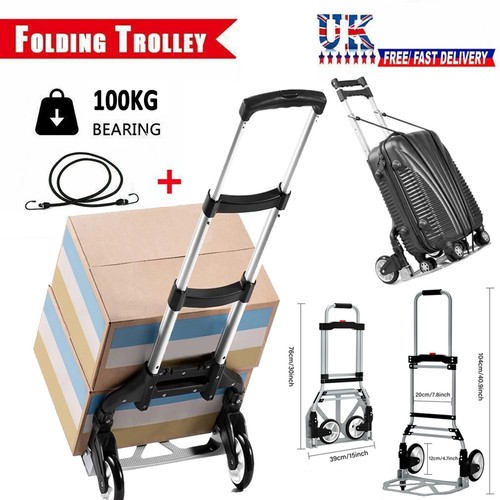 Heavy duty folding trolley - heavy,