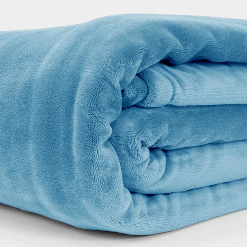 Fleece blanket sofa bed - fleece,