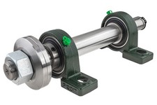 Circular saw shaft 350 mm / 30 mm / RIGHT / Spindle for Table Saw Machine