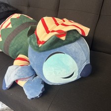 Disney Christmas Elf Stitch Holiday Cuddleez 22 Inch Plush