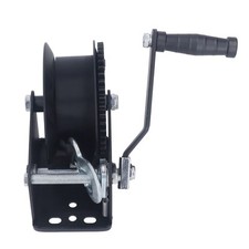 1600lbs Hand Winch Small Trailer Winch With Handle For Boat Truck Lawn New