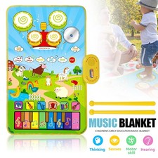 Musical piano play mat - play,