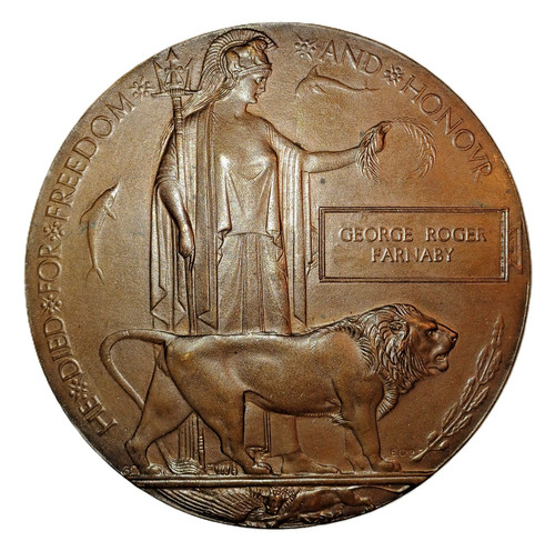 Ww1 memorial plaque george - memorial, to
