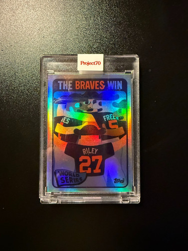 Atlanta braves topps - braves, ws