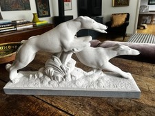 Art Deco Borzoi Greyhounds By