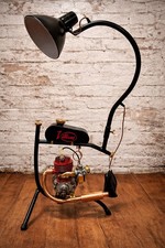 Industrial lamp upcycled - lamp,