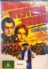 Western Union DVD  Brand New and Sealed Plays Worldwide