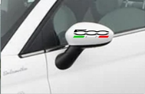 Fiat 500 car wing mirror - 500, vinyl