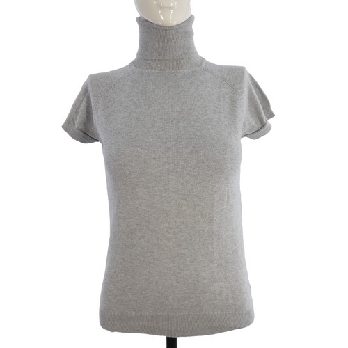 Zara grey short sleeve jumper - grey,