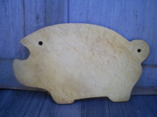 Vintage pig cutting - vintage,
