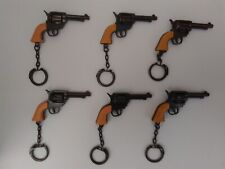 Miniature Die-Cast Revolver Gun Key Ring