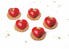 Silicone Mould For Cake Decorating Pavoni Heart Valentines Wax etc.