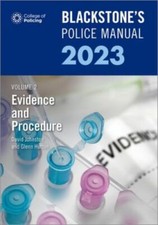 Blackstone's Police Manuals Volume 2: Evidence and Procedure 2023, Hutton, Glenn