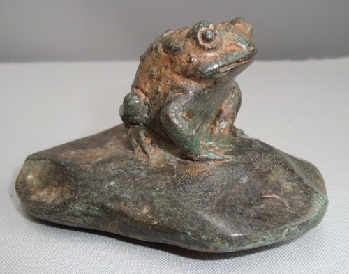 Statue frog wildlife - statue,