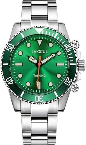Talking watch for