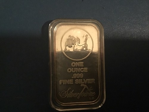 One troy ounce silver ingot - troy,