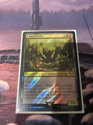 Mtg chaos defiler english - defiler,