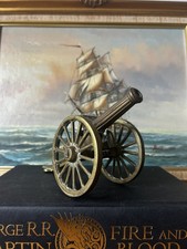 Vintage Brass Cannon lounge