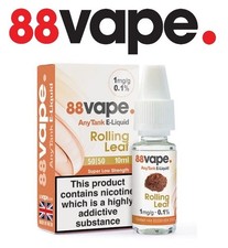 88 Vape E-Liquid 10ml Any Pen Bar Juice All Strengths 10 & 20 Packs + Nic Salts