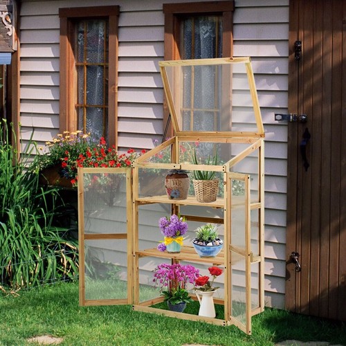 Mini wooden cold frame - mini,