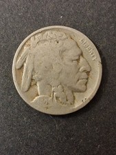 1929 BOLD  FINE  BUFFALO 5 Cents 