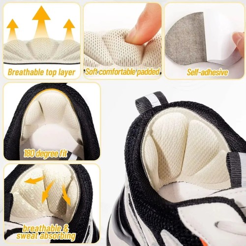 Back heel cushion - heel, inserts