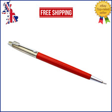 VINTAGE PARKER DELUXE LLD LIQUID LEAD PENCIL IN RED AND CHROME MADE IN USA