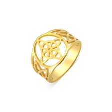 Celtic Witch Knot Ring