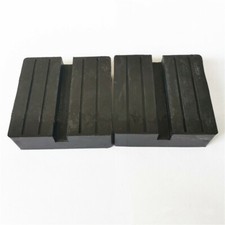 Rubber Pad Rubber Block Hydraulic Ramp Jacking Pad Trolley Jack Adapter Lifting