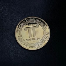 Pi Network  40mm Souvenir Gold Collector Coin CRYPTO - gift UK