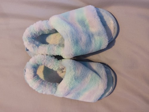 Children faux fur slippers - faux,